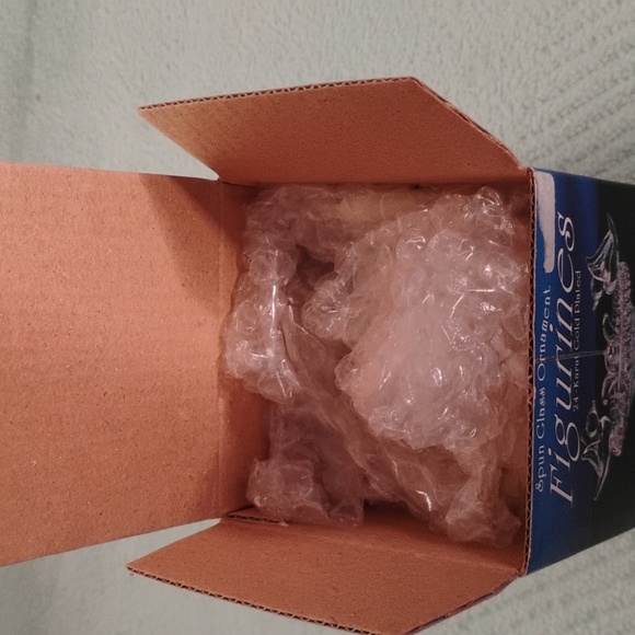 🔥🔥🔥Vintage Spun Glass Ornament 24 Karat Gold Plated Ornament - Picture 3 of 3